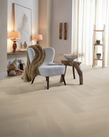 Klik PVC Visgraat Jade licht beige eiken XL