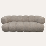 Sofia 2.5-zitsbank taupe boucle