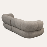 Sofia 2.5-zitsbank taupe boucle