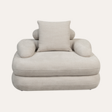 Mila loungestoel beige