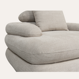 Mila loungestoel beige