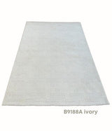 Fluffy japandi vloerkleed B9188A Ivory